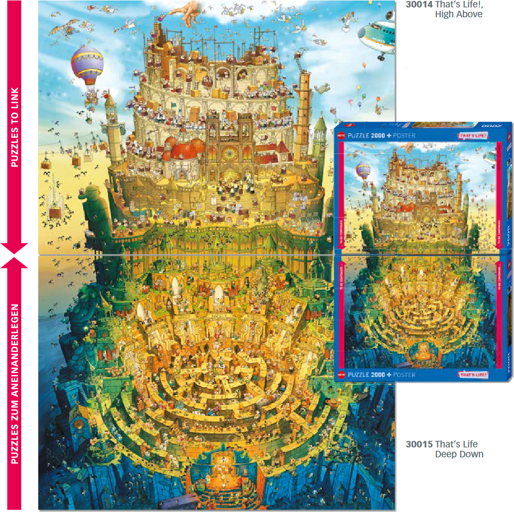 Puzzle Degano: To je život: Deep Down