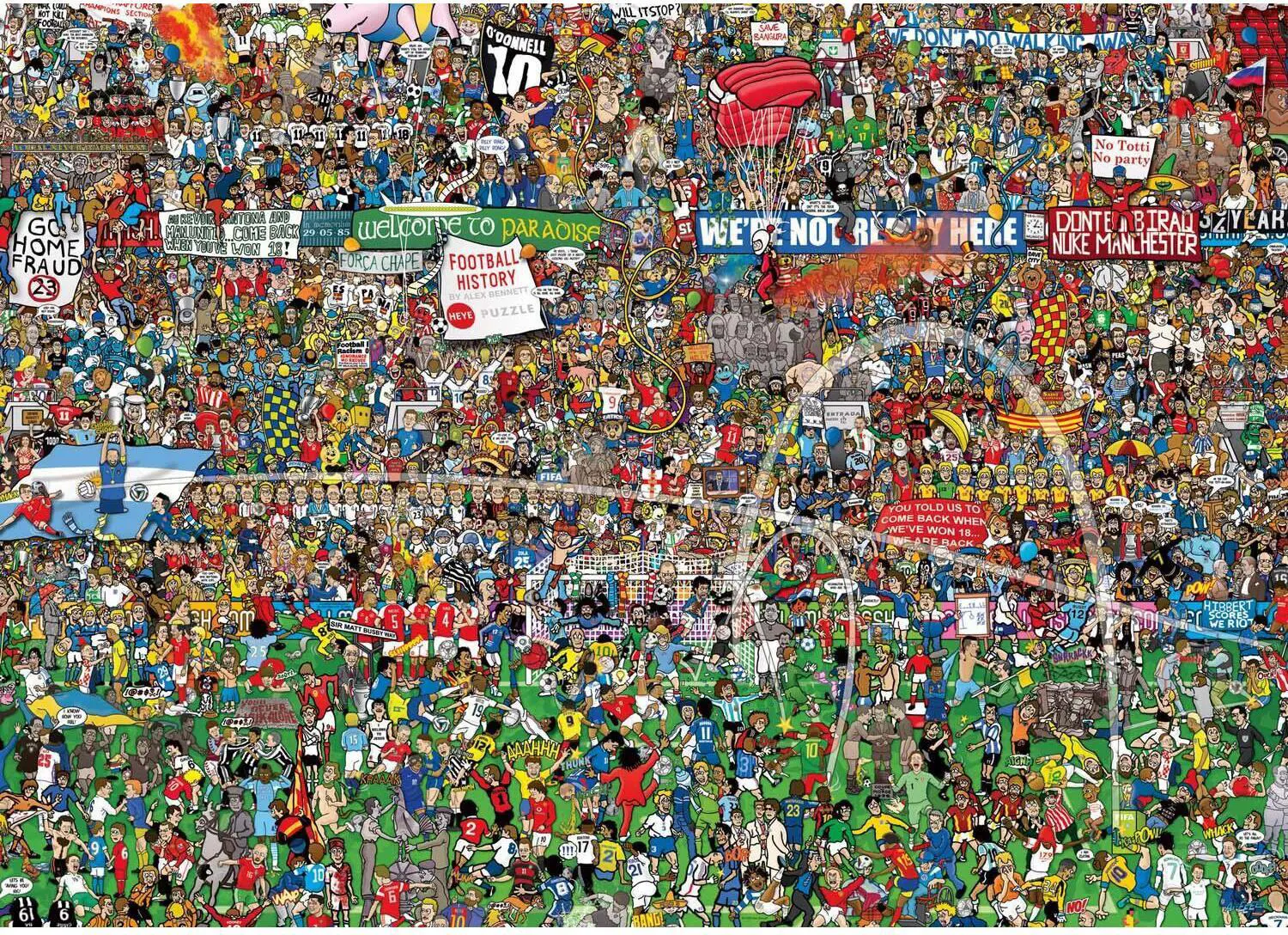 Puzzle Bennett: Povijest nogometa