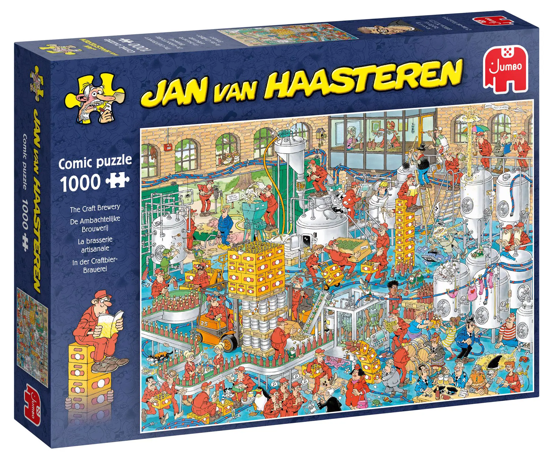 Puzzle Jan van Haasteren: Remeselný pivovar