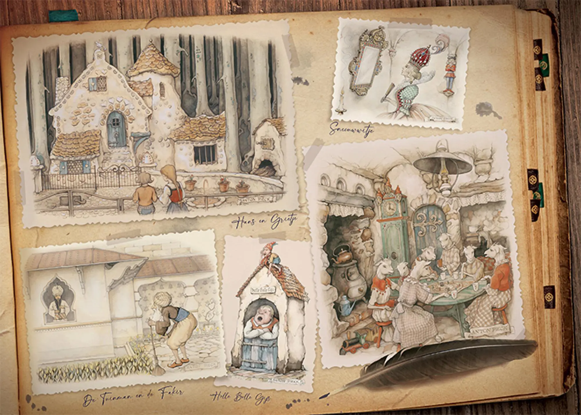 Puzzle Anton Pieck: Efteling