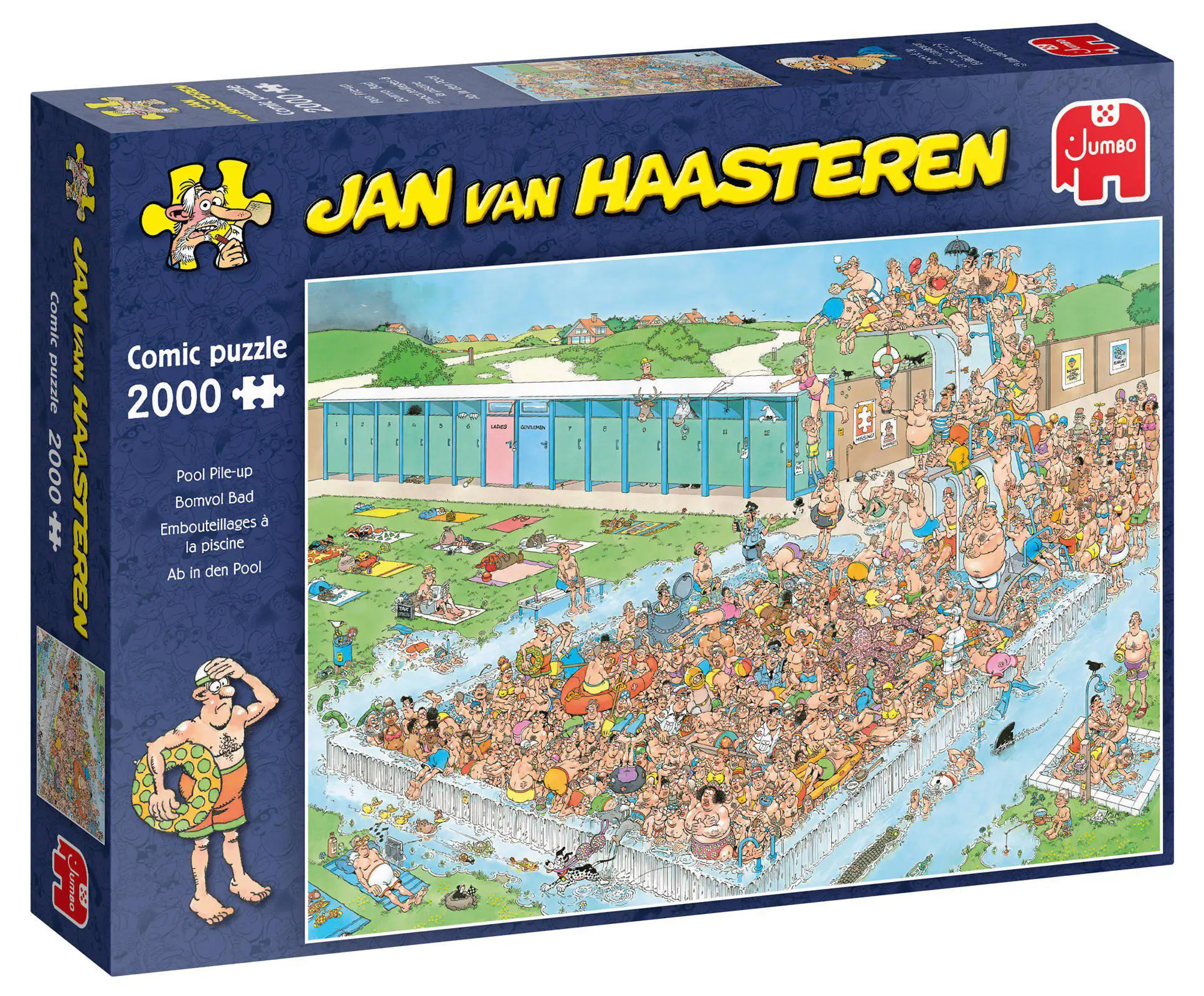 Puzzle Jan van Haasteren: Bazén