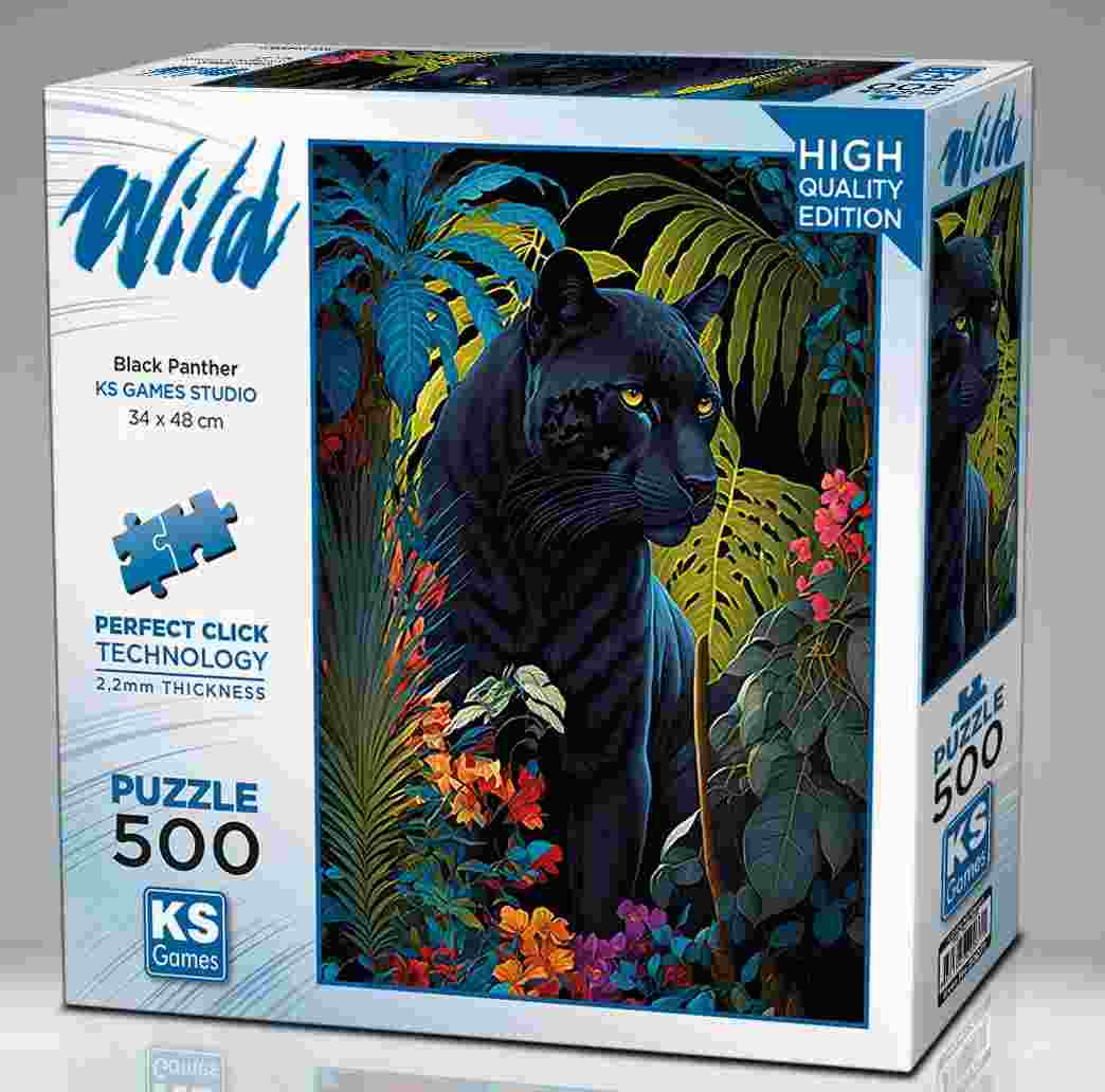 Puzzle Čierny Panter