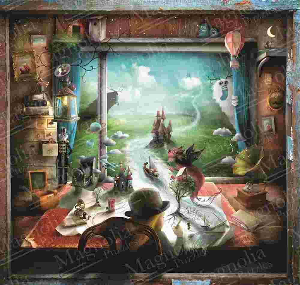 Puzzle Nagymama íróasztala