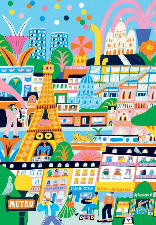Puzzle Paris est Magique