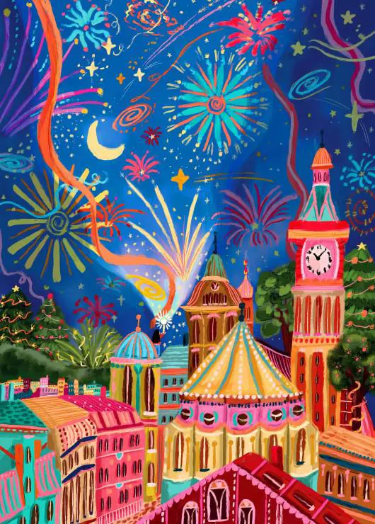 Puzzle Firework Light