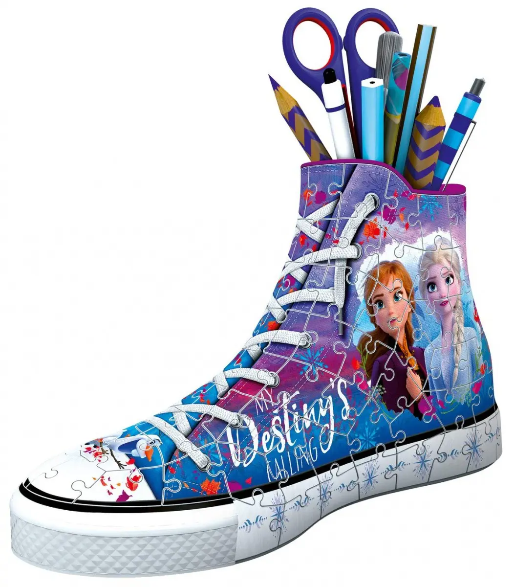 Puzzle 3D puzzle stojan: Sneaker Frozen