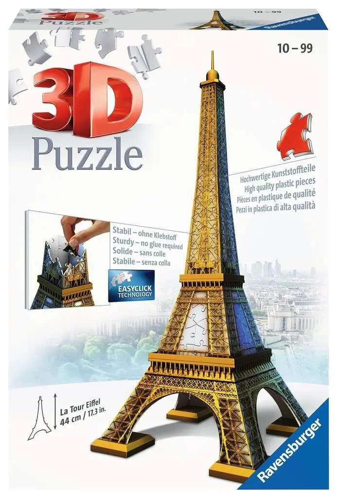 Puzzle Eiffel Tower 3D 2