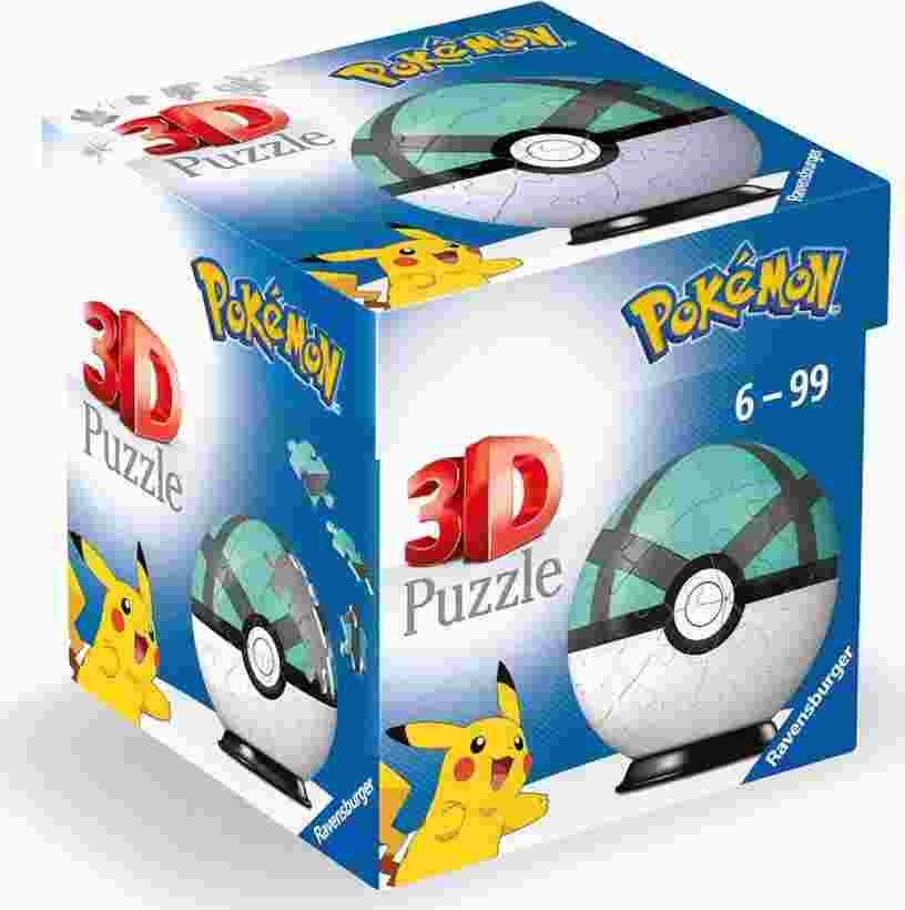 Puzzle Puzzleball Pokémon: Sieťová loptička