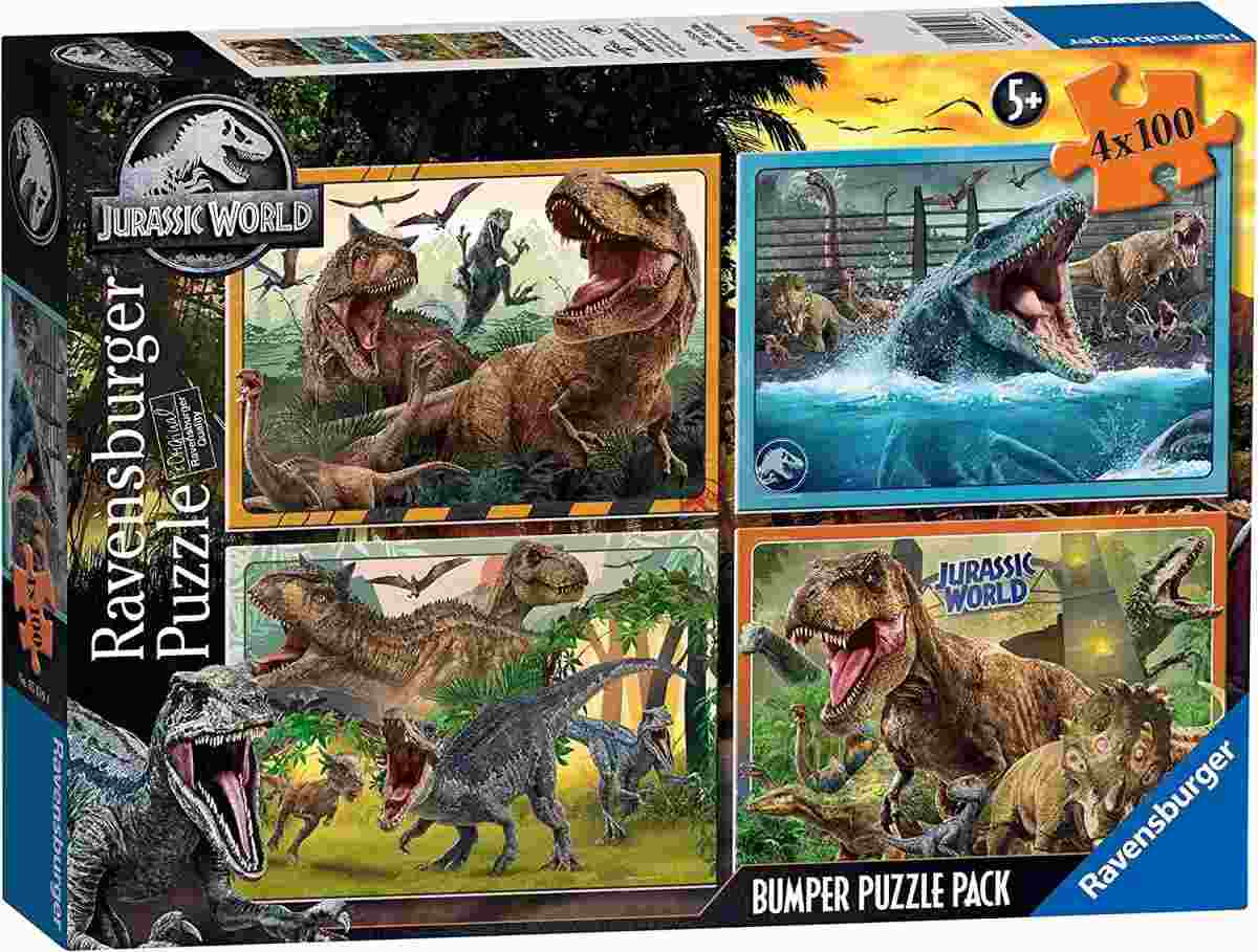 Puzzle 4x100 Jurassic World