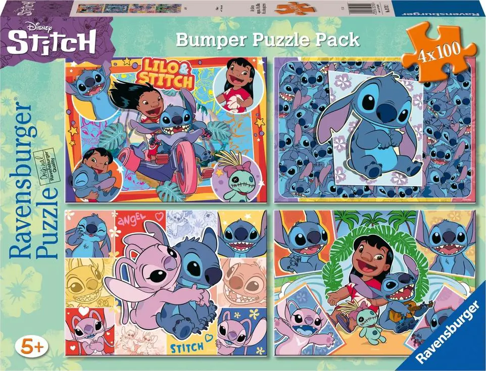 Puzzle 4x100 Lilo a Stitch