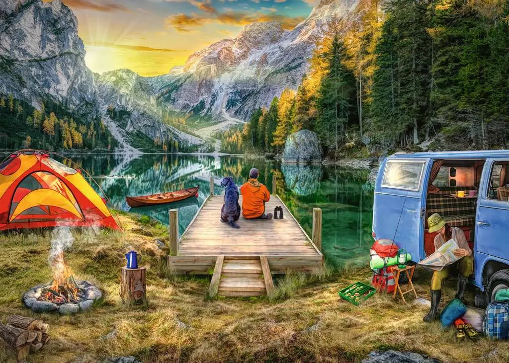 Puzzle Calm Camp