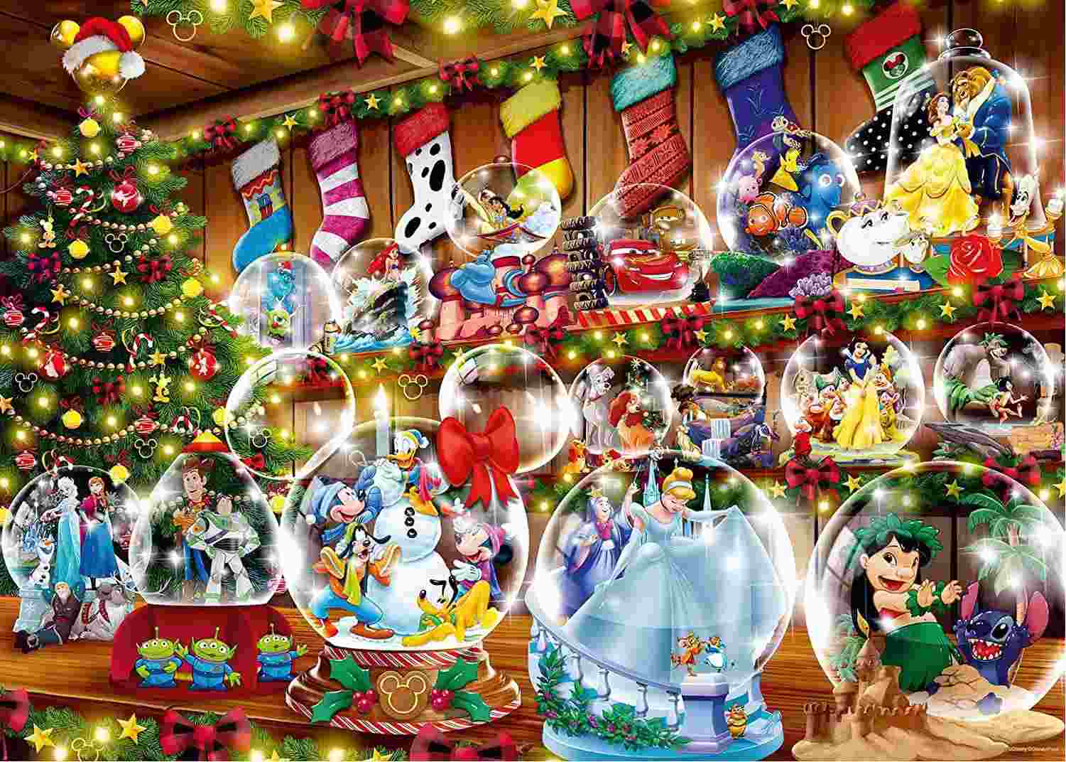 Puzzle Disney hógömbök