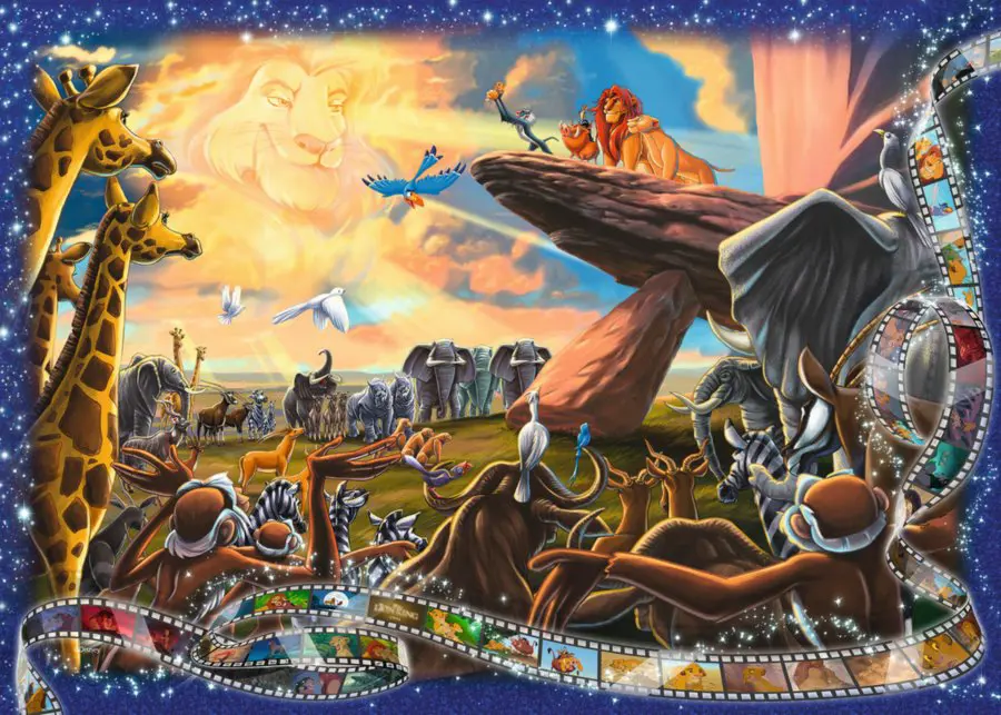 Puzzle Disney: Regele leului