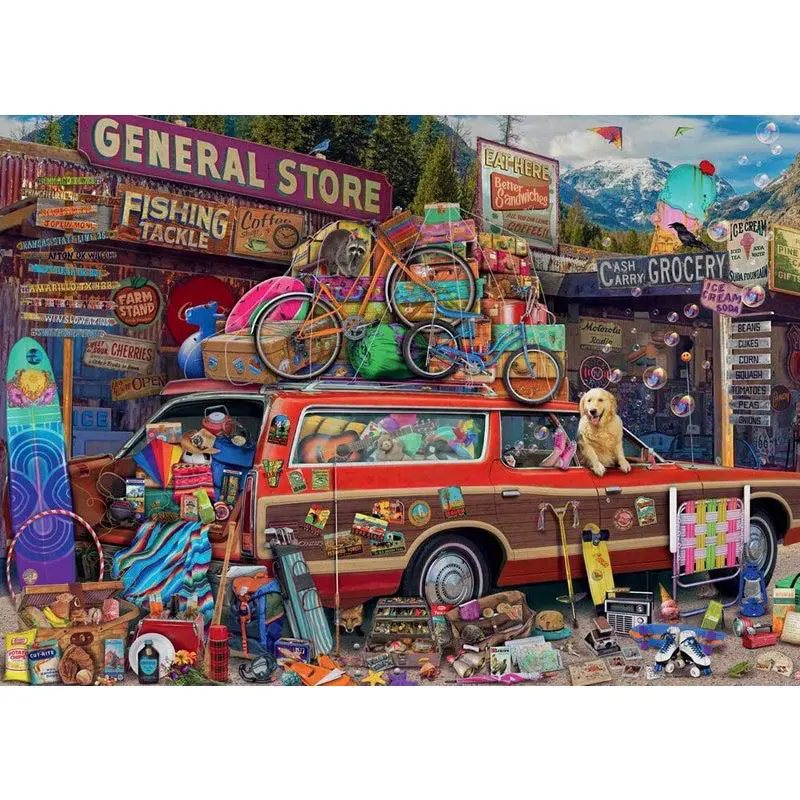 Puzzle Rodinné prázdniny