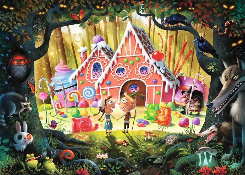 Puzzle Hansel & Gretel 1000