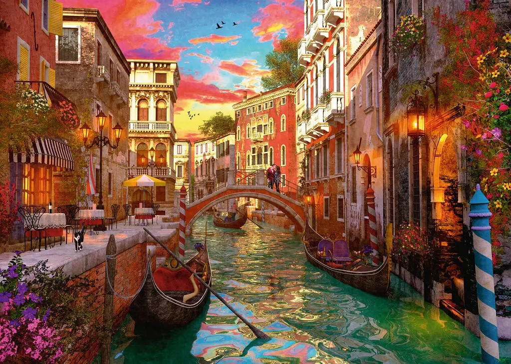 Puzzle Romantic Venice