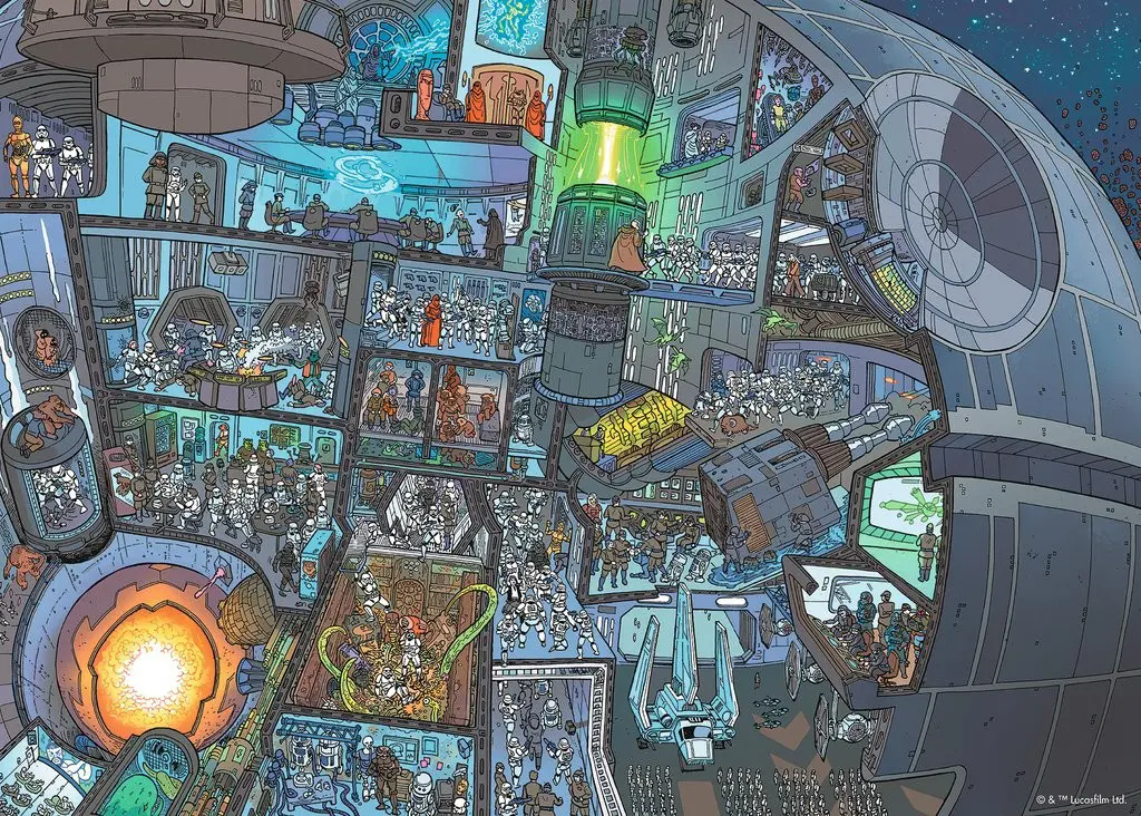 Puzzle Star Wars: Where's a Wookie?