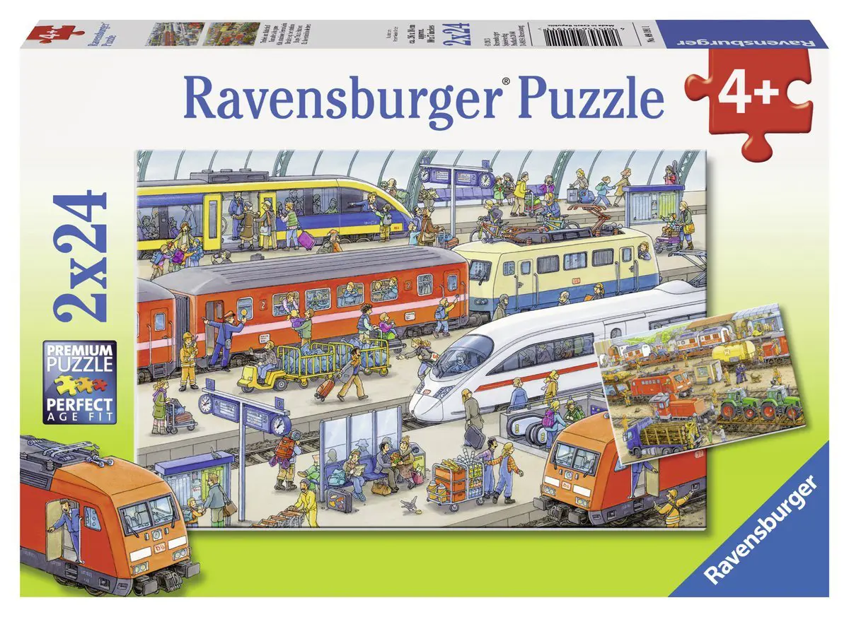 Puzzle 2x24 Train station