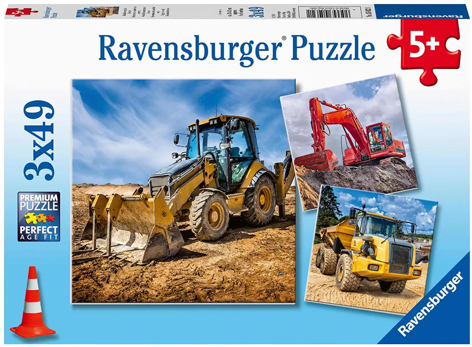 Puzzle 3x49 kotró munka közben