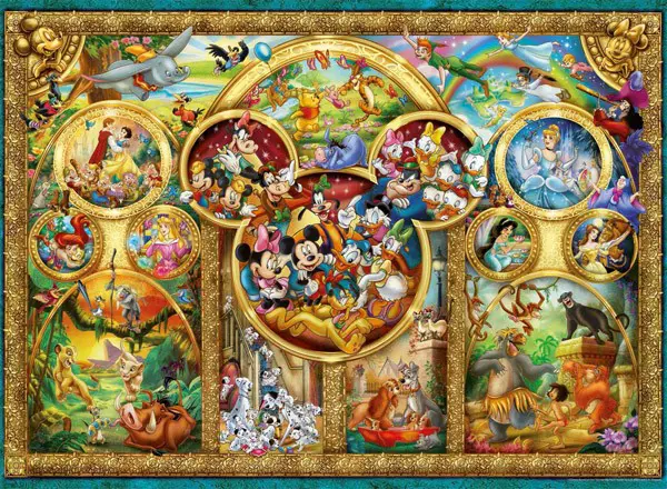 Puzzle Disney Family