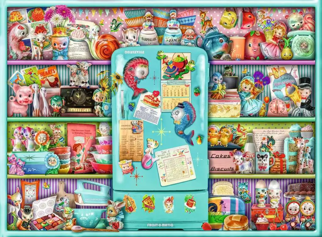 Puzzle Bucătărie Kitschy