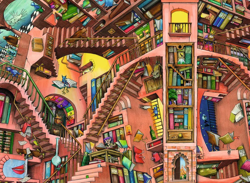 Puzzle Thompson: The Ludicrious Library