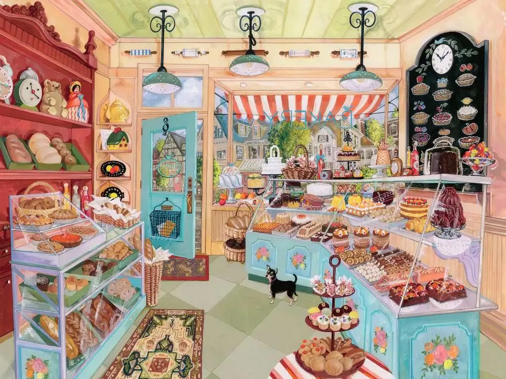 Puzzle Bakery on the corner