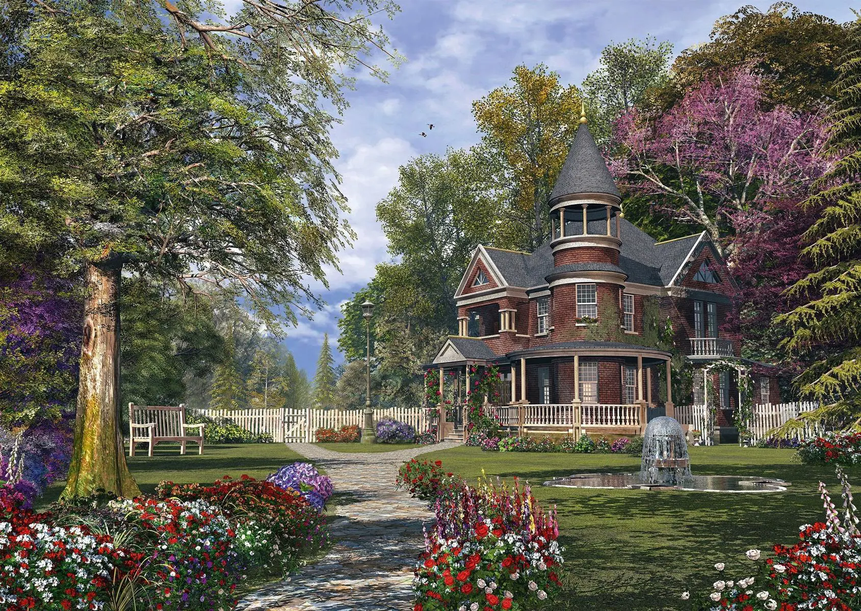 Puzzle Dominic Davison: Manor House, 1 000 Pezzi