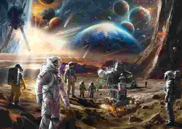 Puzzle The Final Frontier: Space Exploration