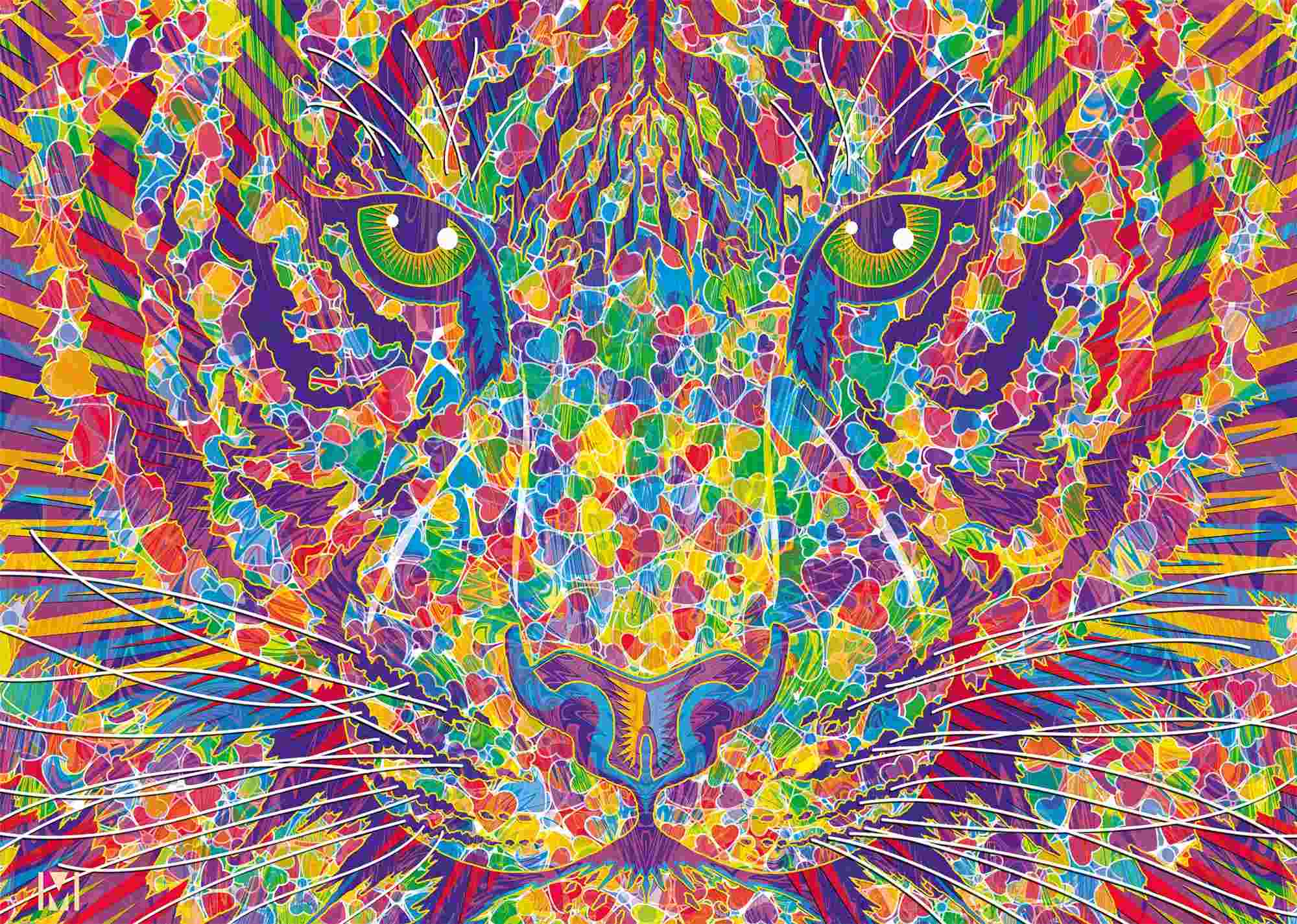 Puzzle Divoký tiger