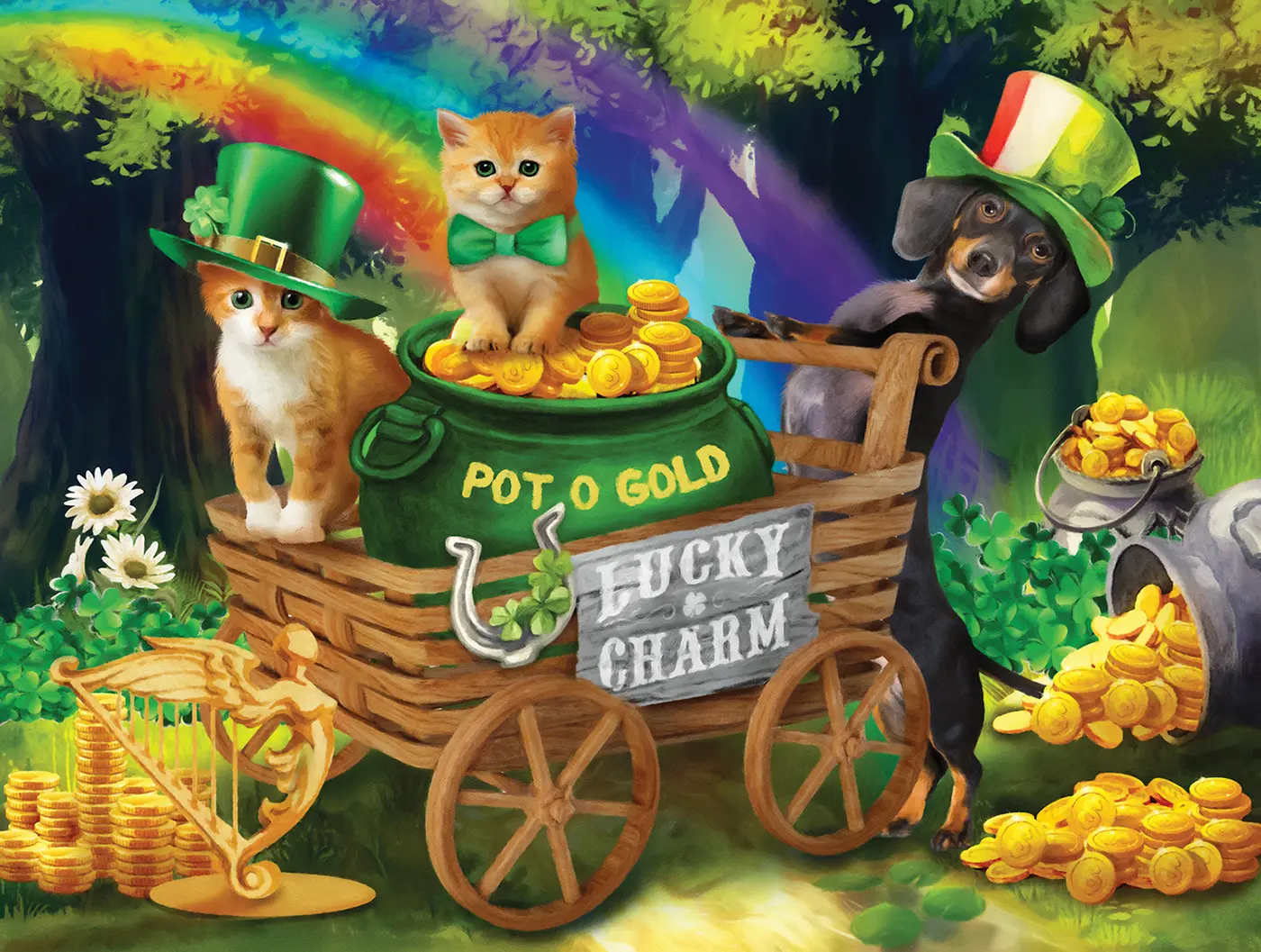 Puzzle Lucky Charms XXL