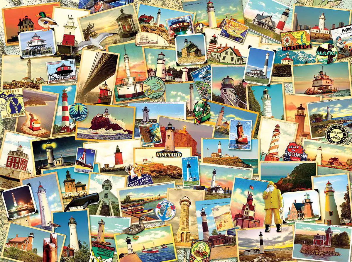 Puzzle Severné majáky
