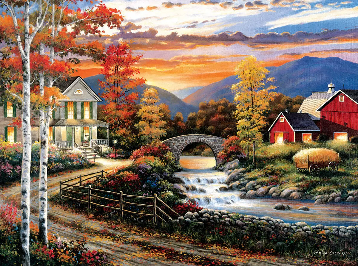 Puzzle Zaccheo - Babbling Creek Road