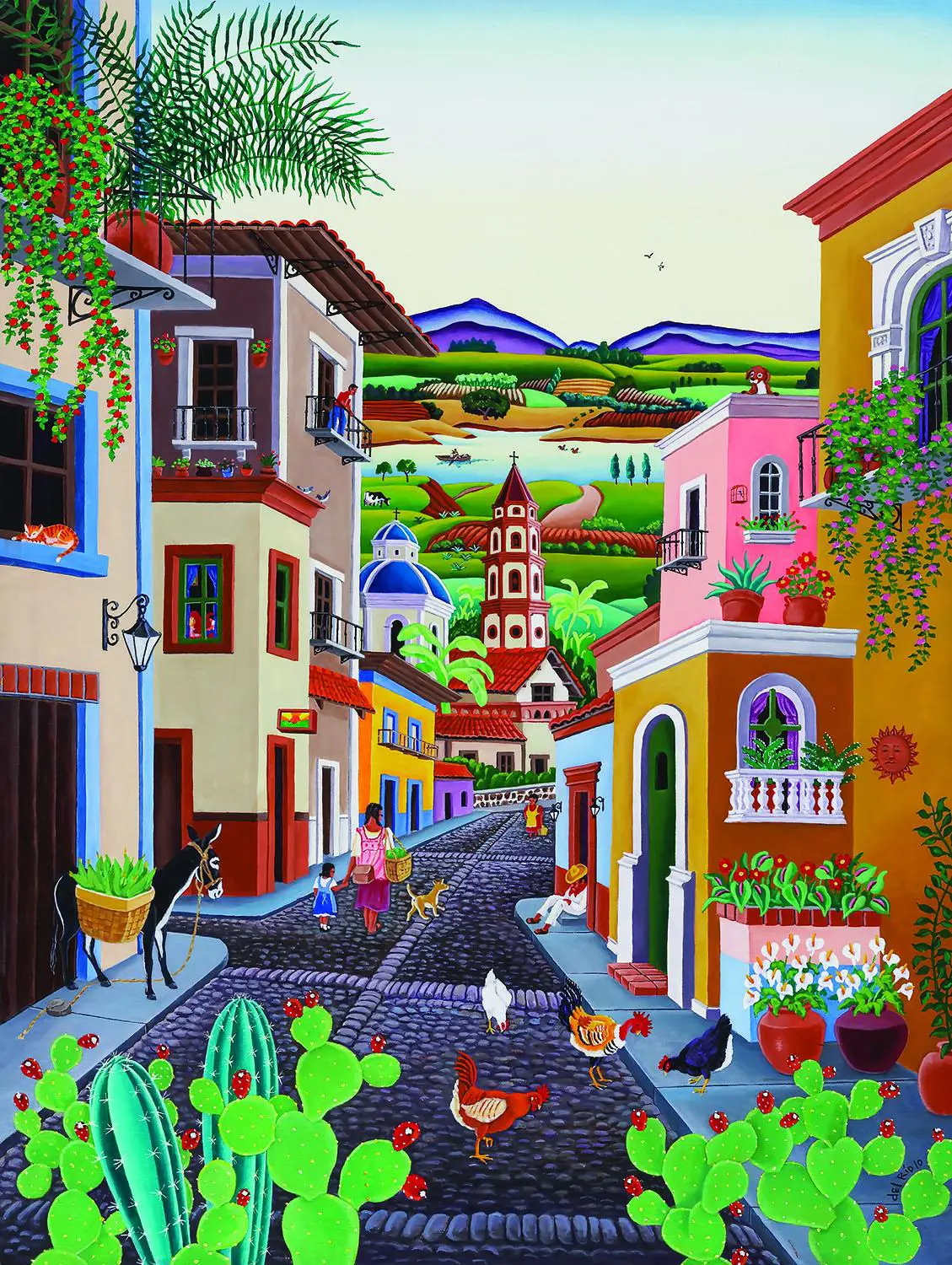 Puzzle Mi Pueblo