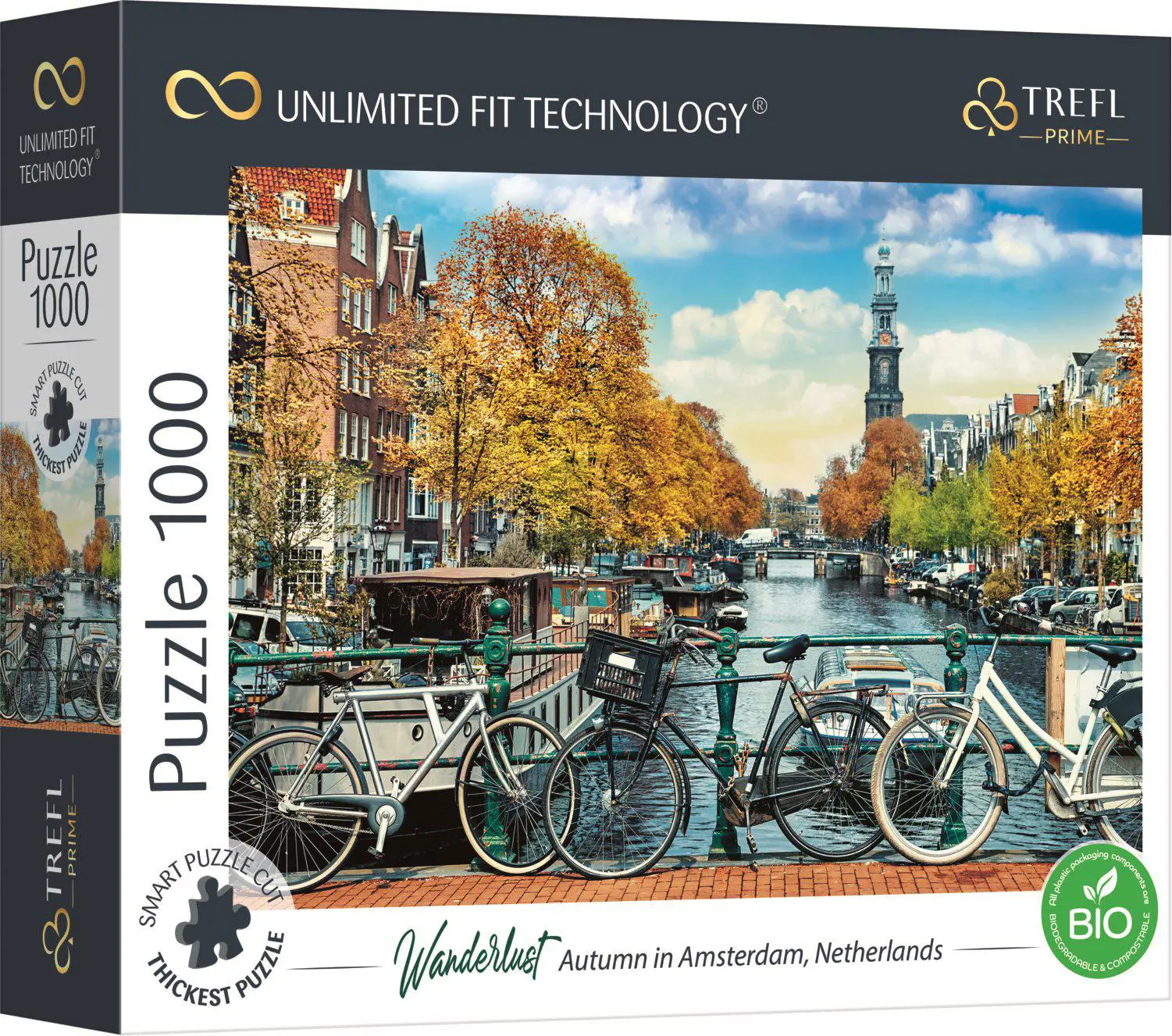 Puzzle Jeseň v holandskom Amsterdame UFT