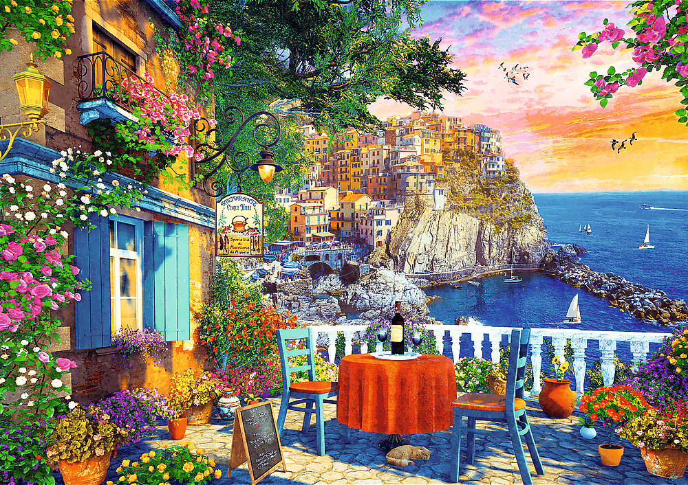 Puzzle Dominic Davison: Pogled na Cinque Terre