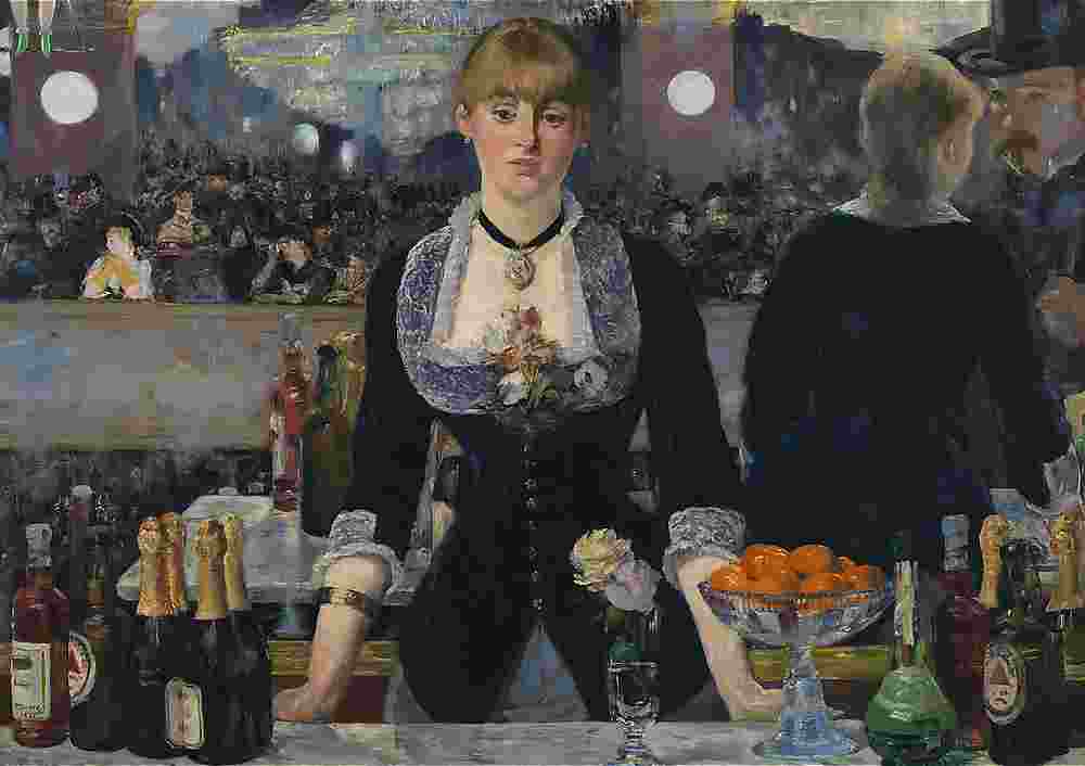Puzzle Édouard Manet: Bar v Folies-Bergeri