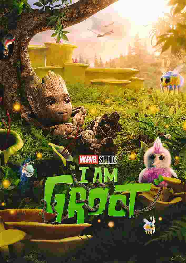 Puzzle Premium Plus Marvel: Jestem Groot