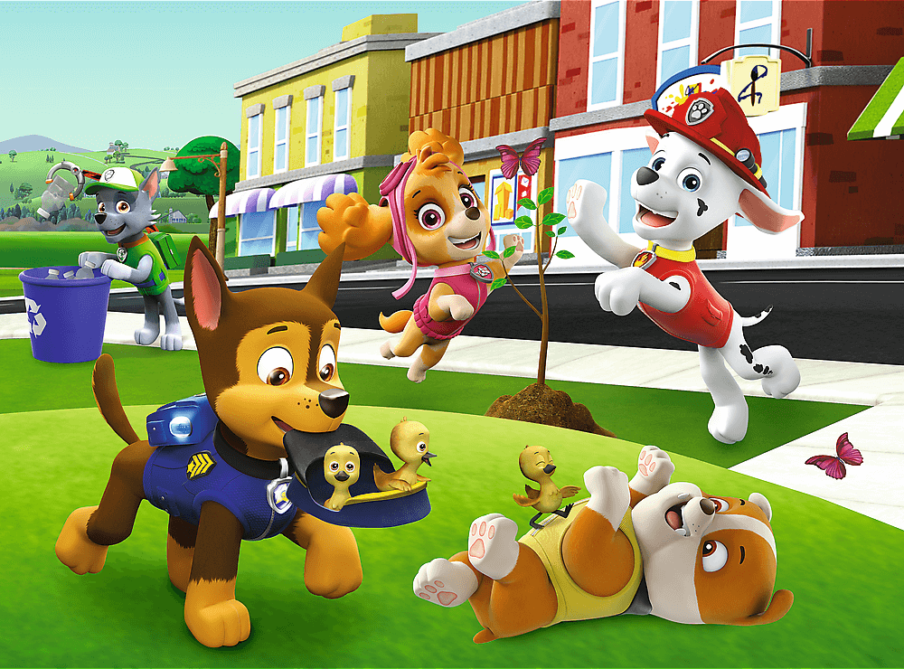 Puzzle Paw Patrol: Psy v akcii
