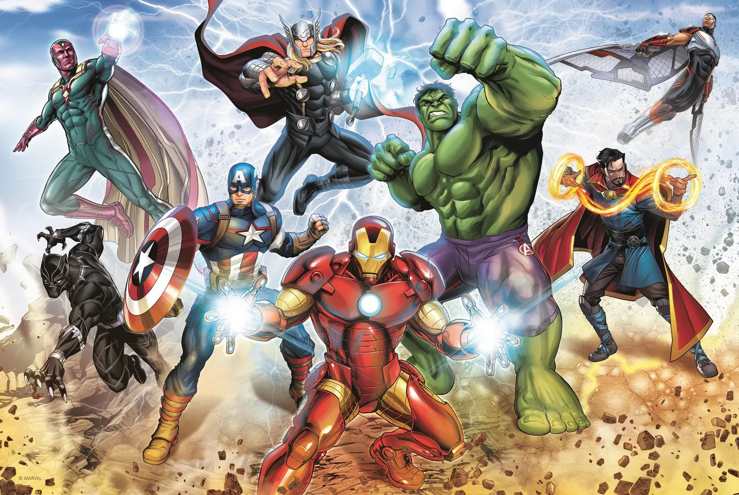 Puzzle Avengers 160 pieces, 160 Части