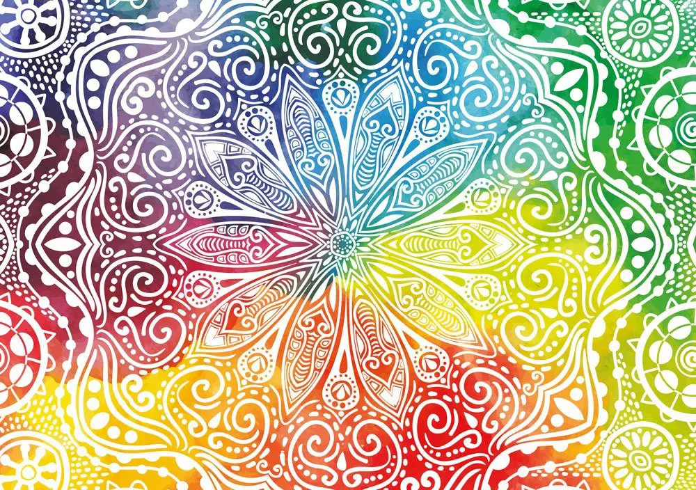 Puzzle Flower Mandala