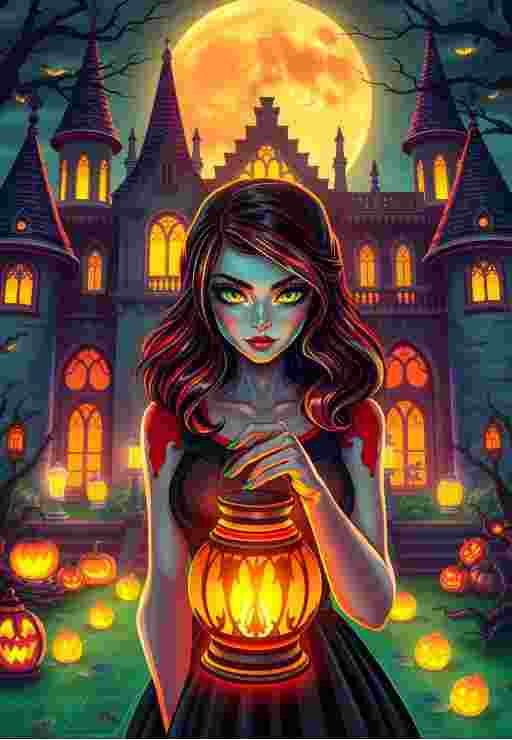 Puzzle Očarený pohľad