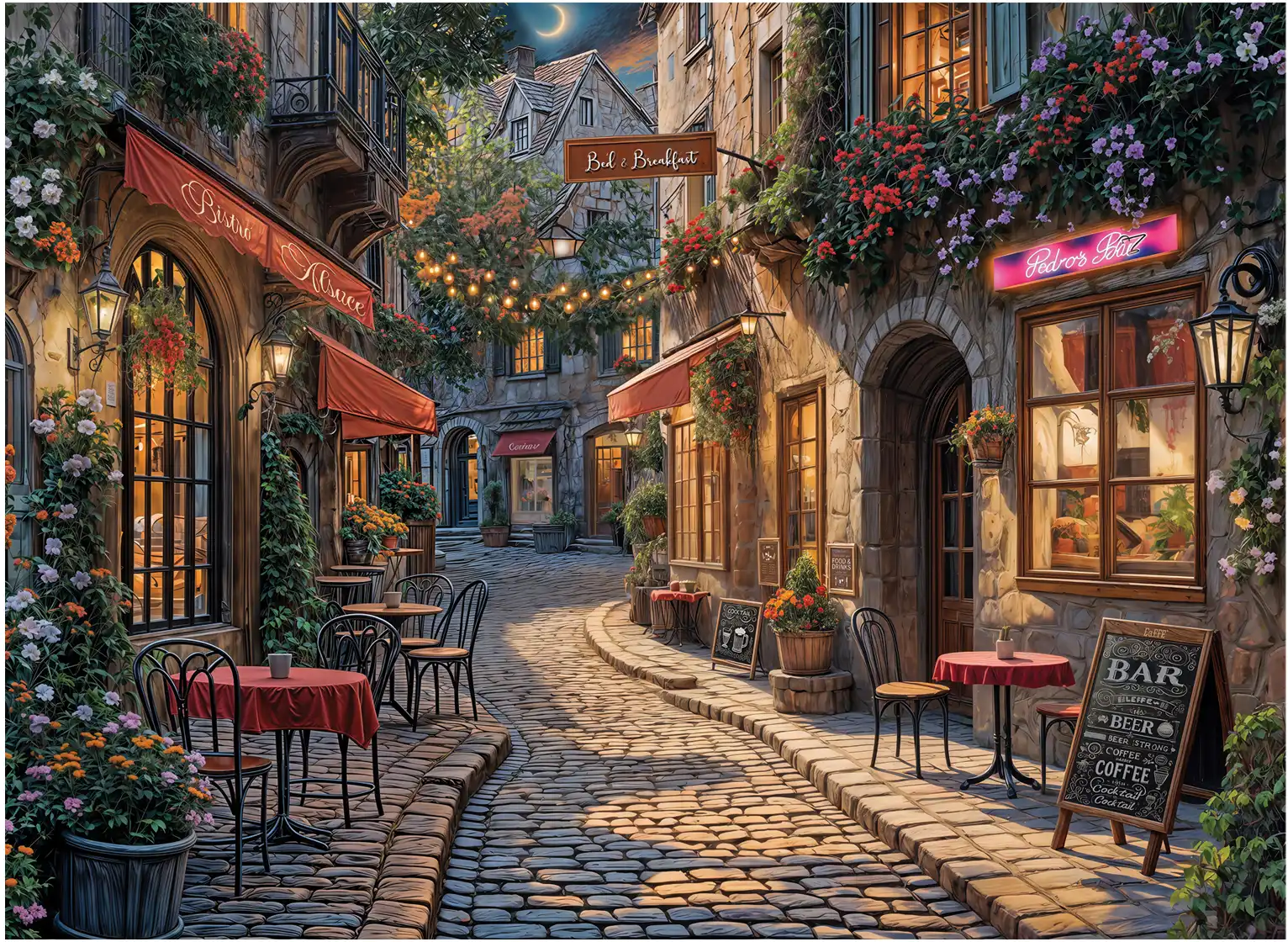 Puzzle Straatbars