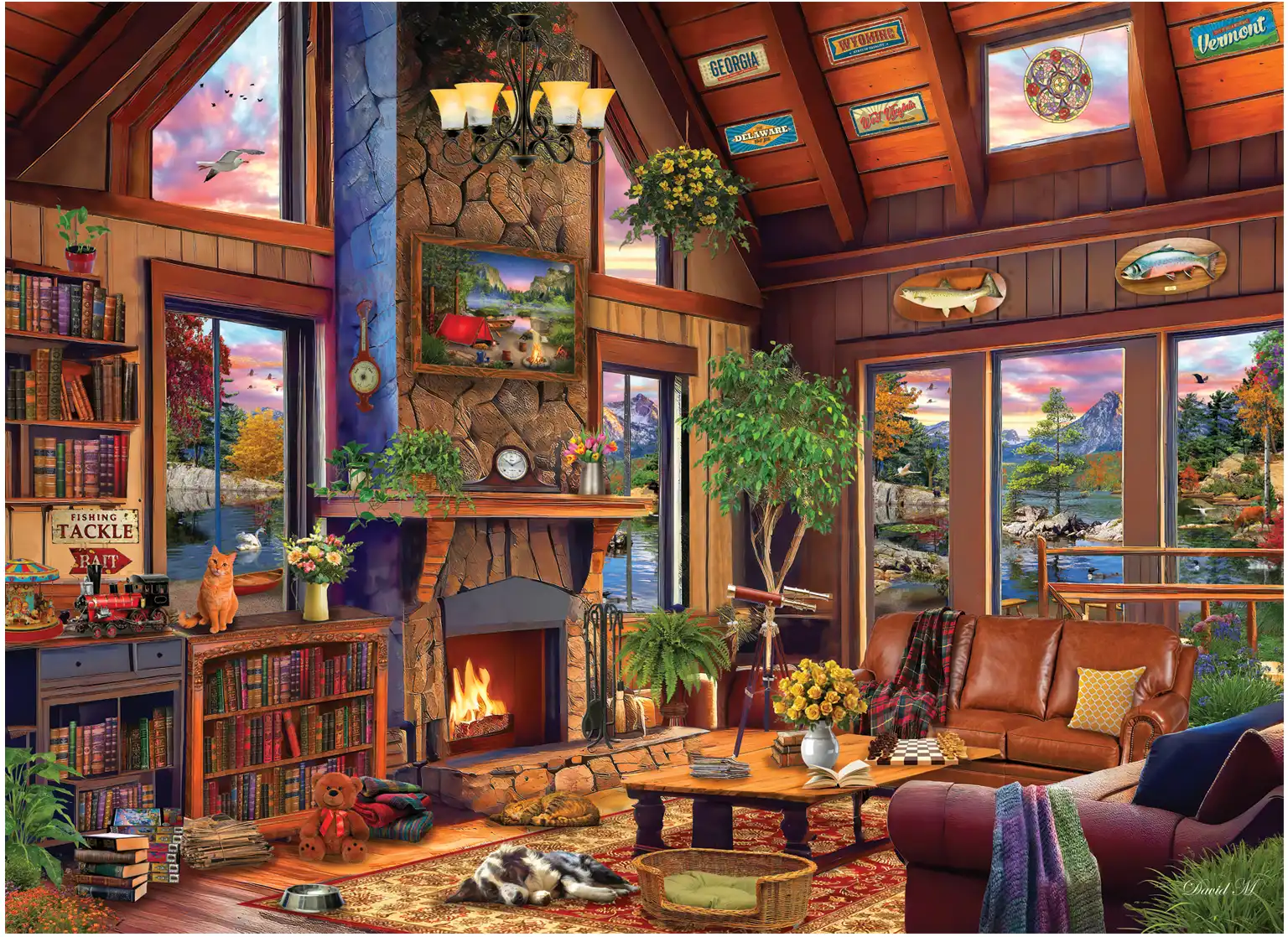 Puzzle David Maclean: Wilderness Cabin