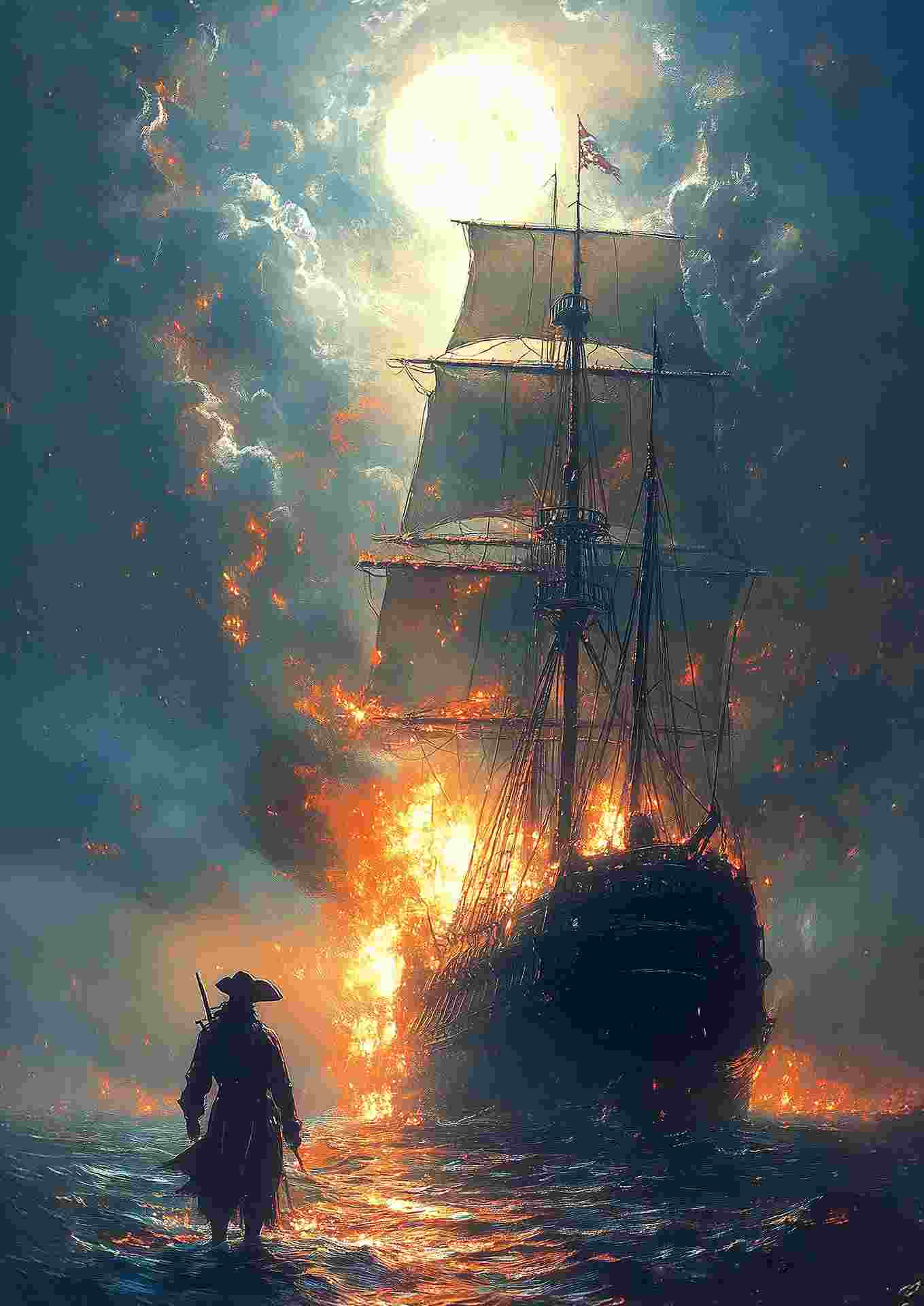 Puzzle Behind the Flames