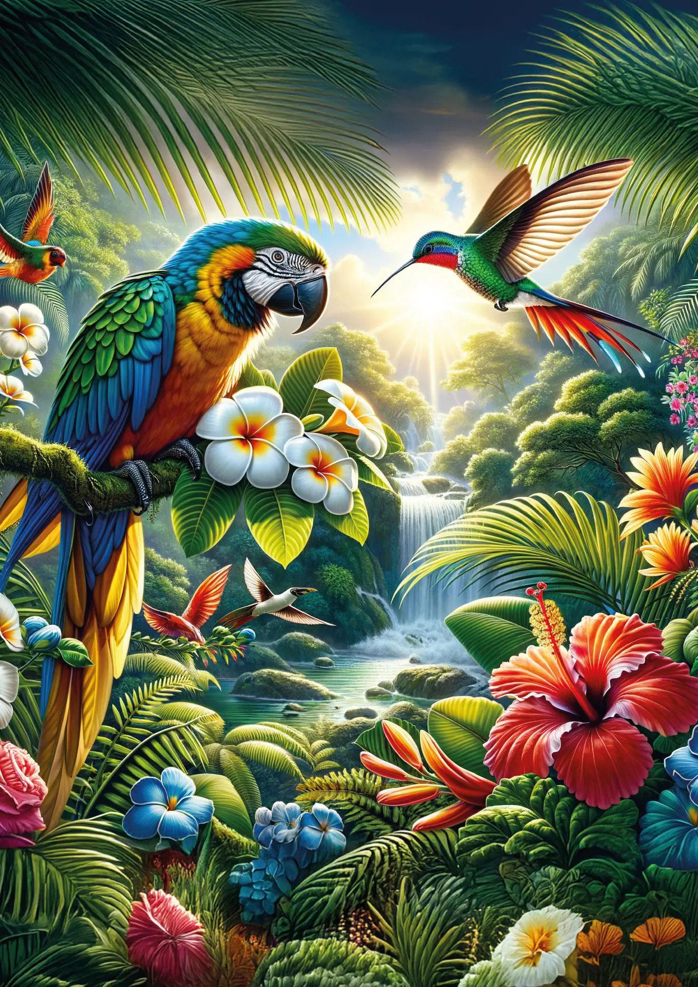 Puzzle Sueño tropical