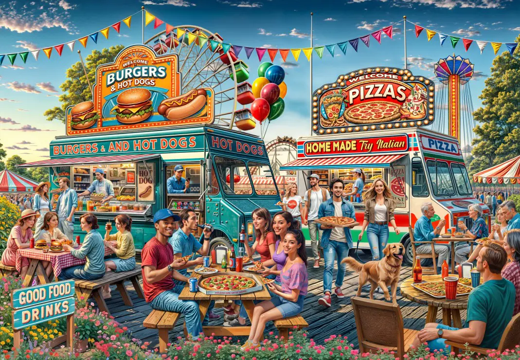 Puzzle Food Trailer