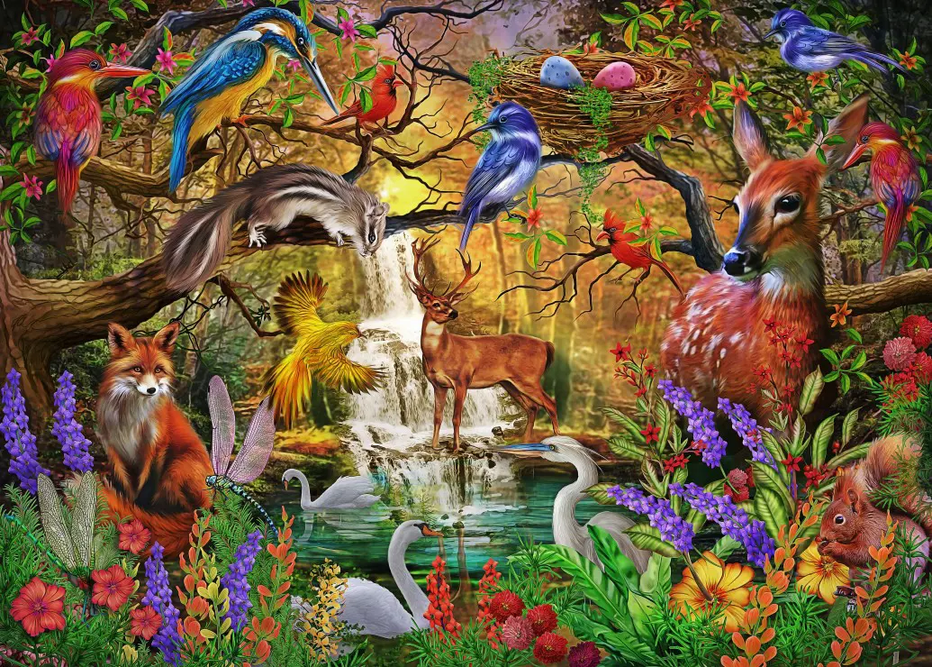 Puzzle Marchetti Ciro: Golden Forest