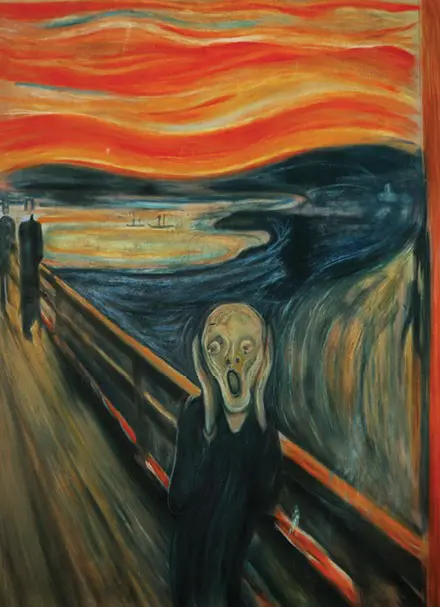 Puzzle Edvard Munch: Výkrik