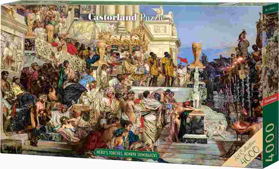 Puzzle Siemiradzki: Nero's Torches, 4 000 pieces